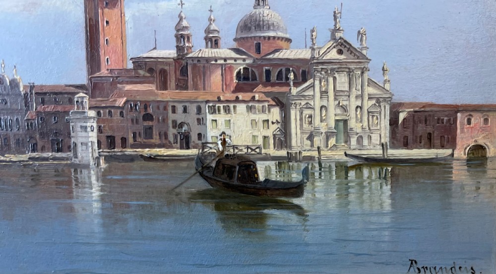 Venetian Oil Painting By Antonietta Brandeis View III