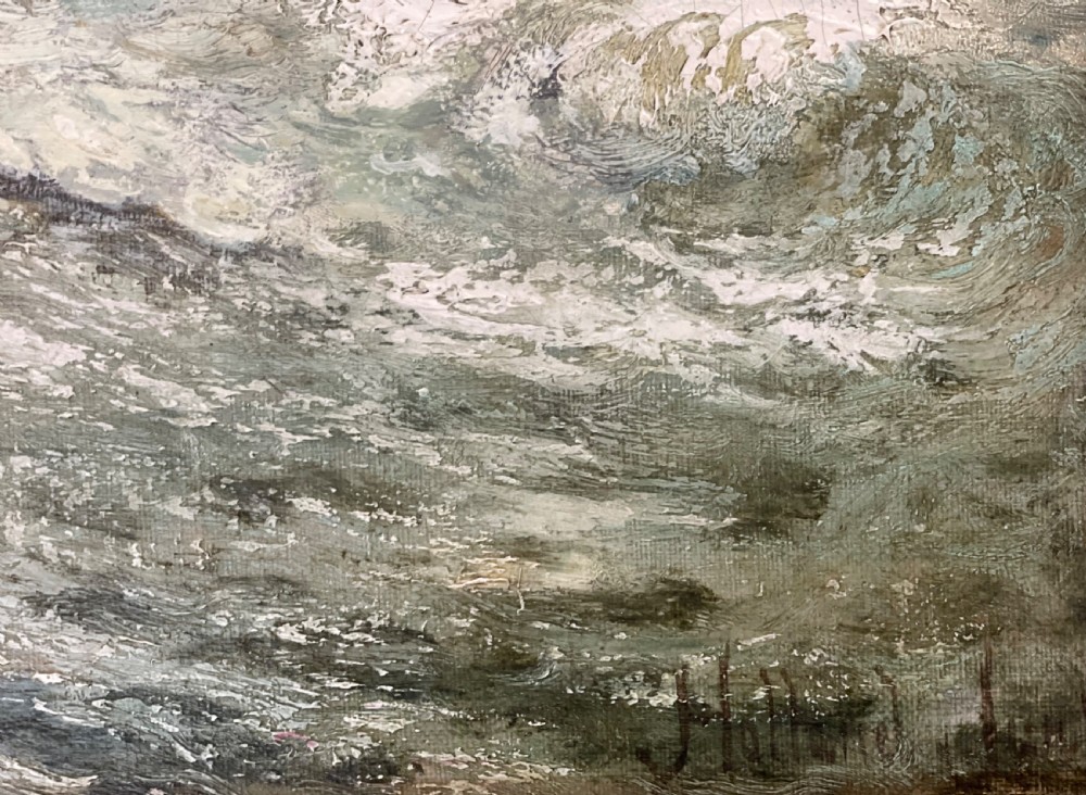 Isle of Man Coastal Painting by John Holland  View IV