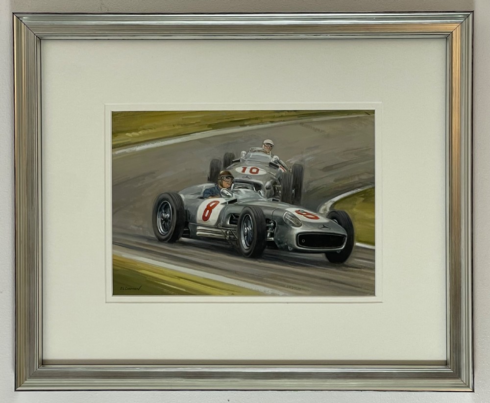 Classic Car Painting by John Chapman 