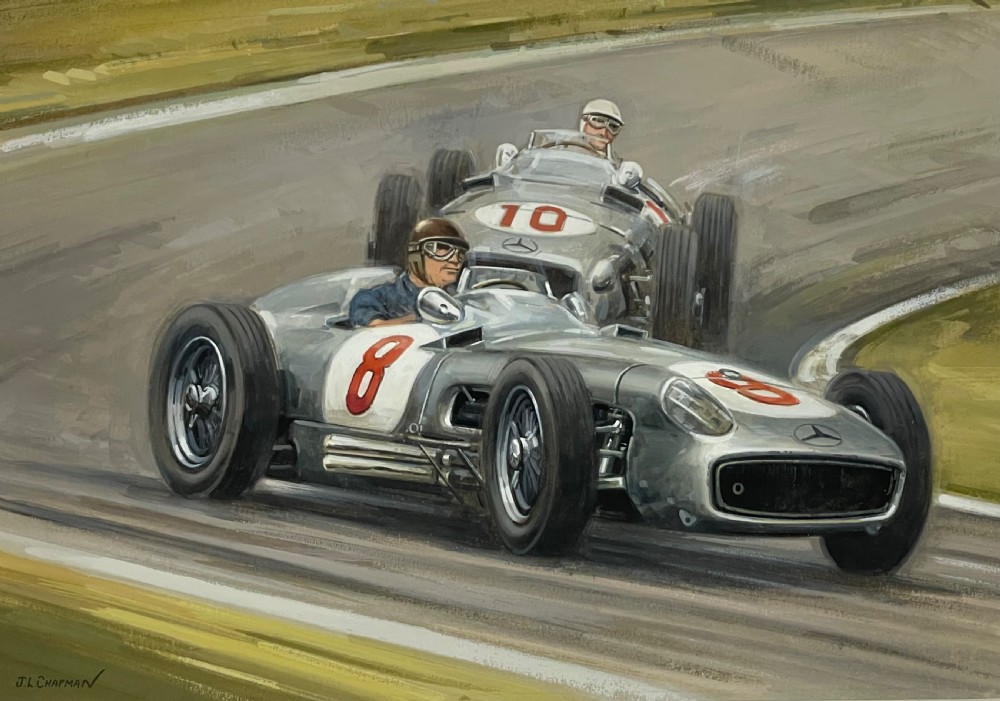 Classic Car Painting by John Chapman  View II