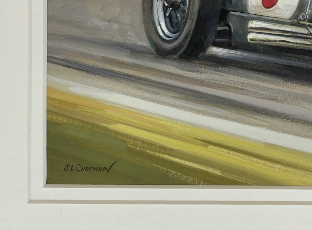 Classic Car Painting by John Chapman  View III