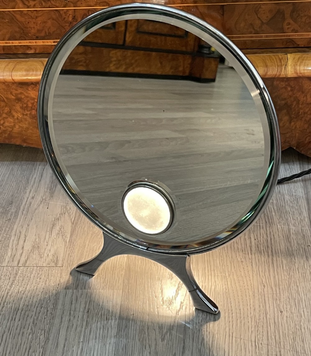 1930s illuminated Mirror by Harcourts, London