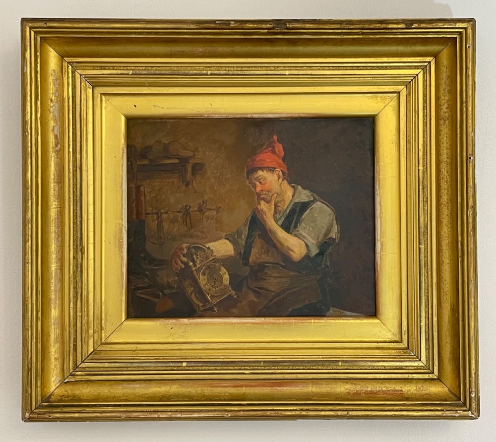 19th Century Oil Painting by Henry Gillard Glindoni