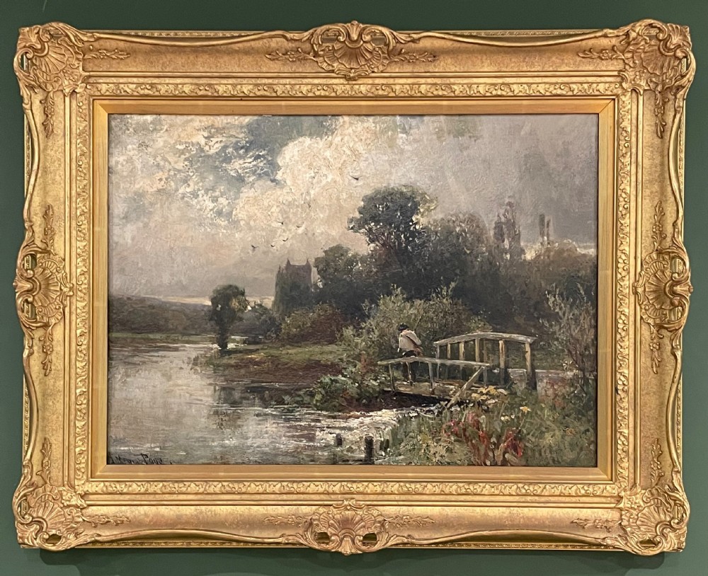 Good Landscape Oil Painting by Henry Maurice Page