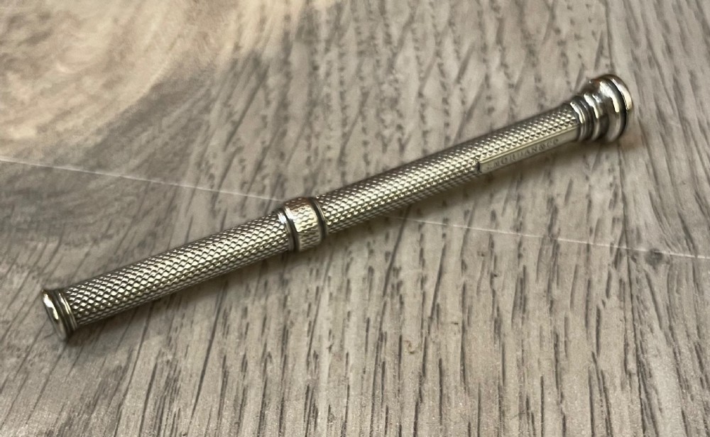 Victorian Solid Silver Pencil by S Mordan