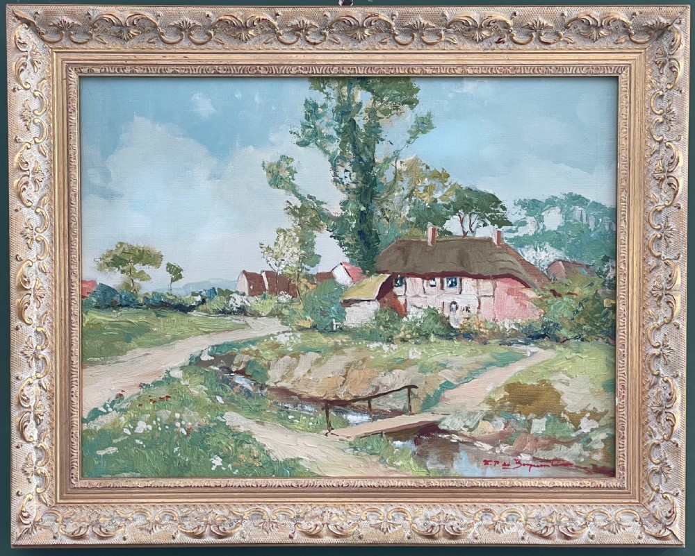 Landscape Painting By Francesco Pablo De Besperato