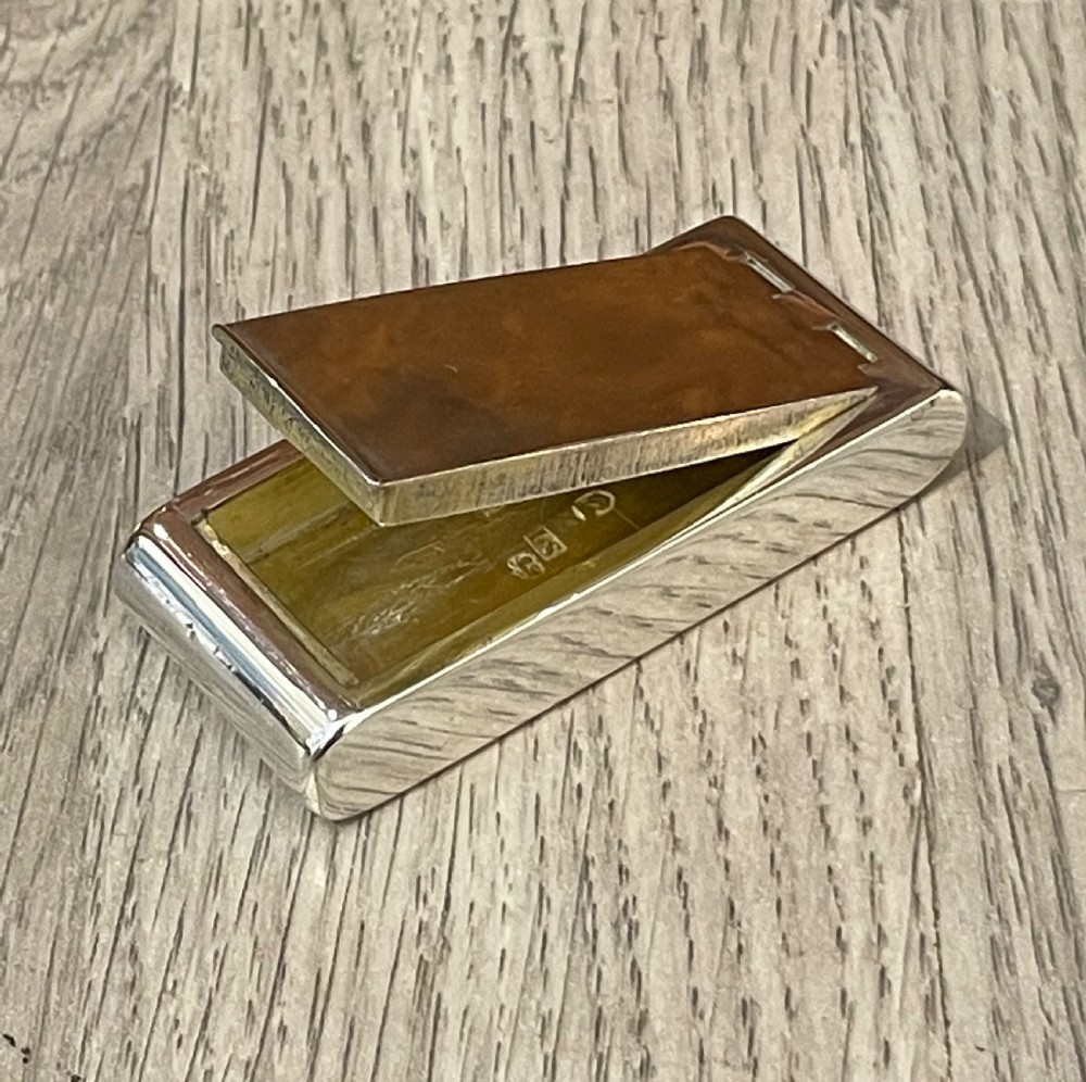 Good George III Silver Snuff Box by John Shaw View VI