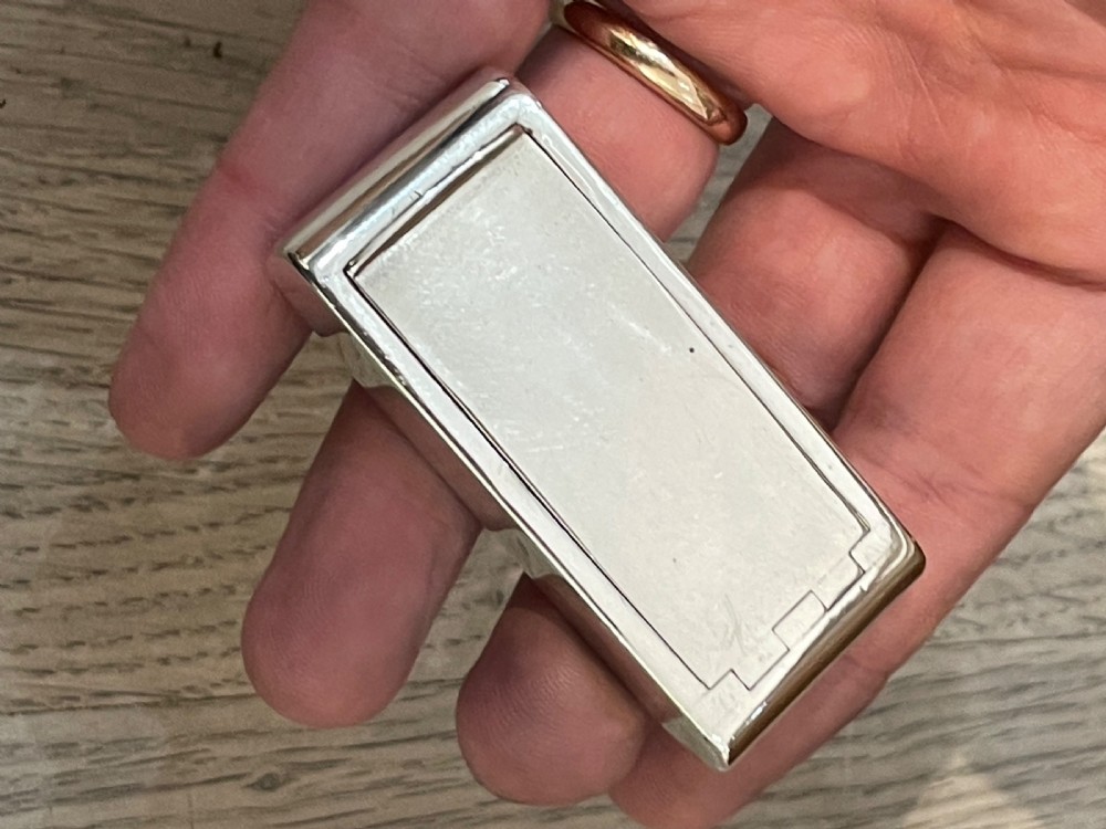 Good George III Silver Snuff Box by John Shaw View VII