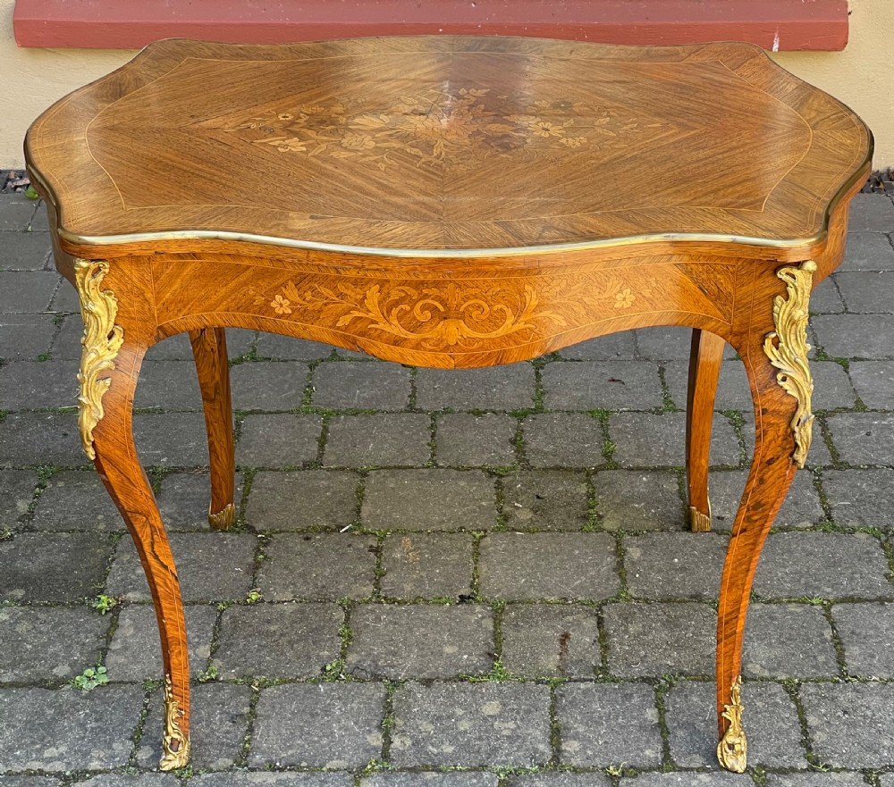 Stunning French Marquetry Centre Table