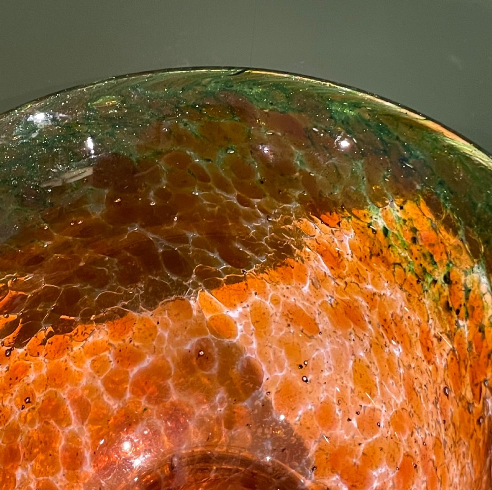 Large Monart Glass Vase, c1930 View VII