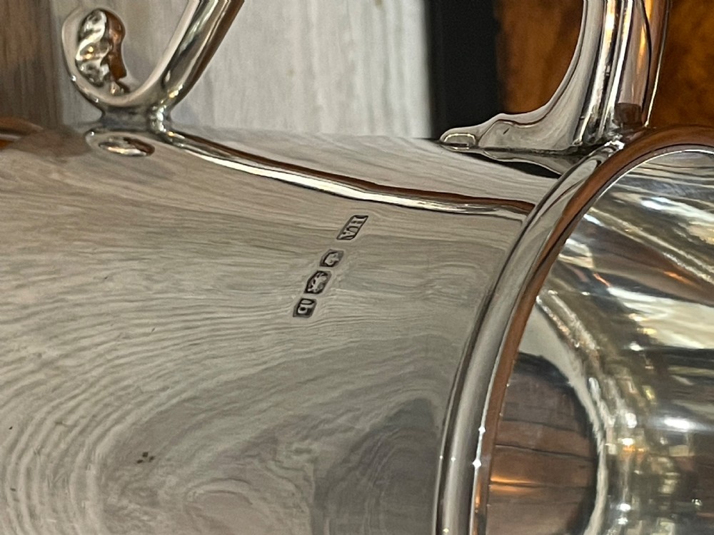 George V Silver Pint Tankard, 1919 View II