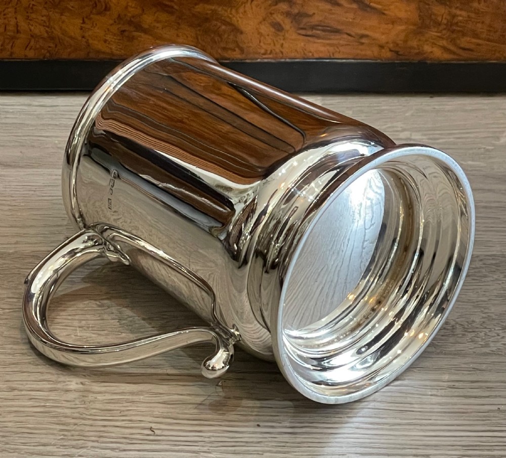 George V Silver Pint Tankard, 1919 View IV