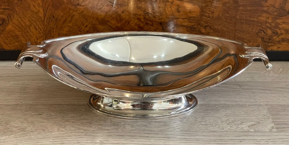 George V Silver Fruit Bowl by Mappin & Webb