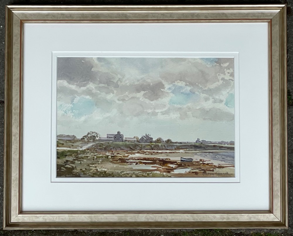 Watercolour of Pooil Vaaish Farm Isle of Man by Edward Ashton Cannell