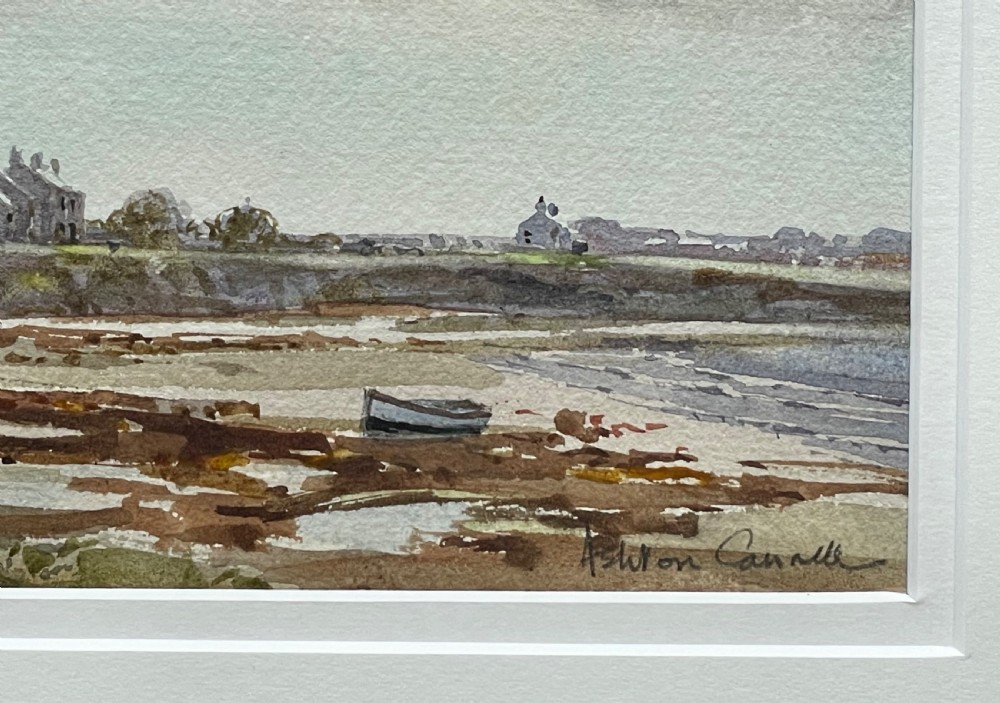 Watercolour of Pooil Vaaish Farm Isle of Man by Edward Ashton Cannell View III