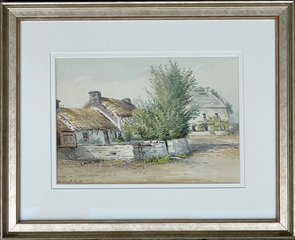 Isle of Man Watercolour by Charles Auty