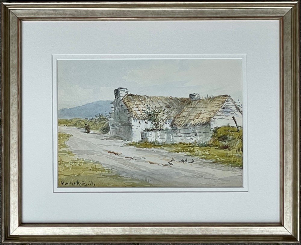 Isle of Man Watercolour by Charles Auty