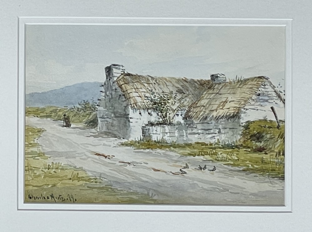 Isle of Man Watercolour by Charles Auty View II