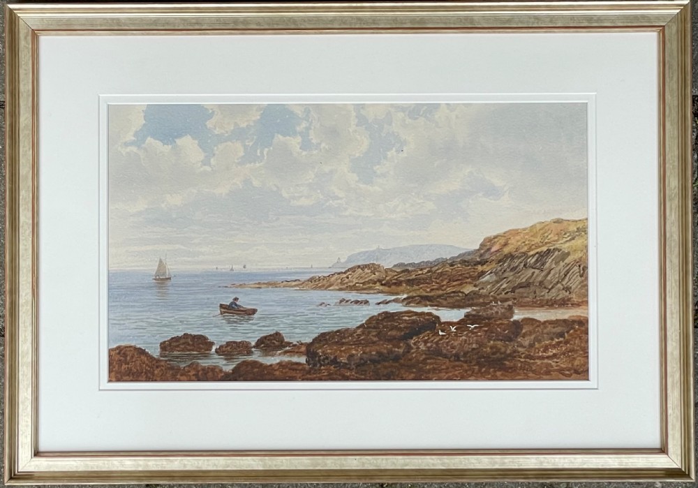 Isle of Man Coastal Watercolour by Richard Wane RBA