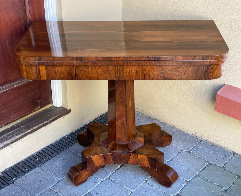 Regency Rosewood Tea Table