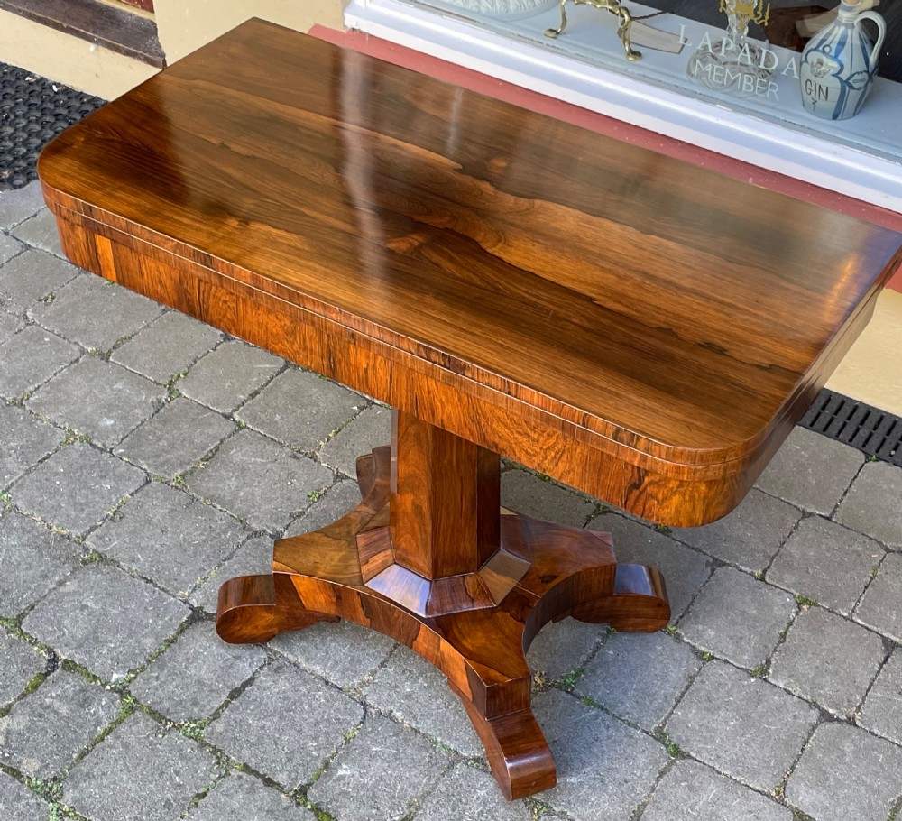 Regency Rosewood Tea Table View III