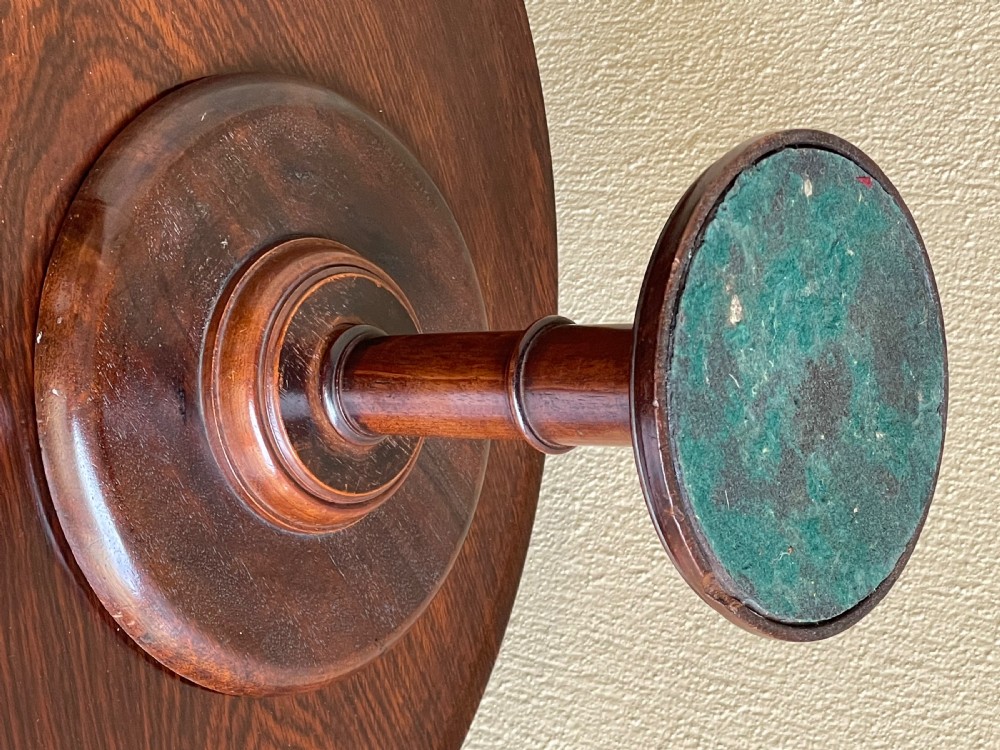 Georgian Mahogany Candle Stand View II