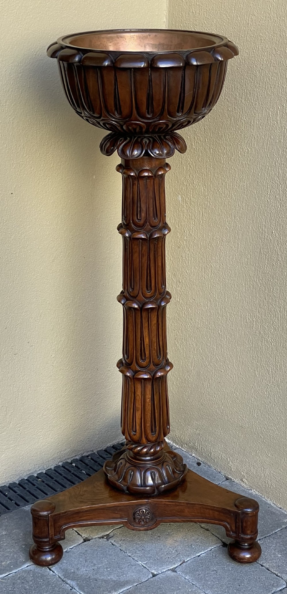George IV carved jardiniere stand