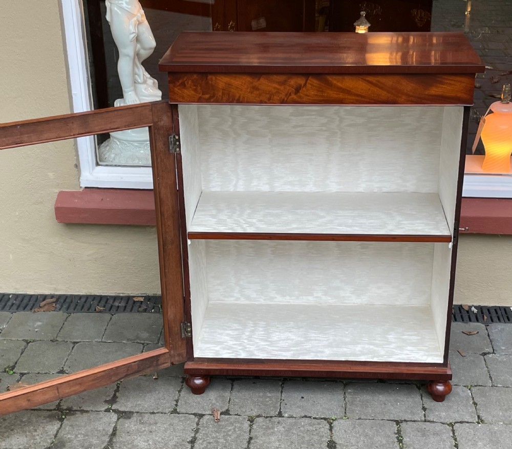Regency Mahogany Pier Display Cabinet  View III