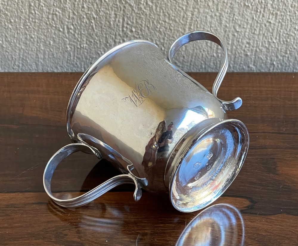 George II Silver Porringer, 1755 View III