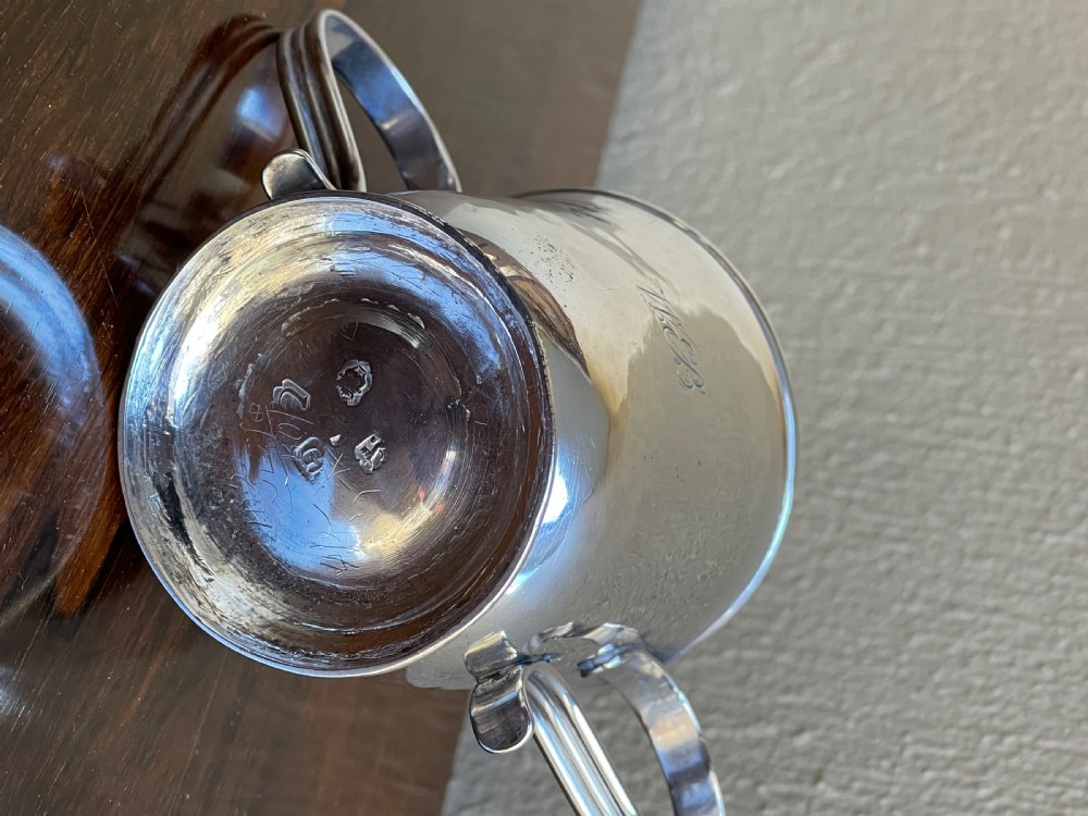 George II Silver Porringer, 1755 View IV