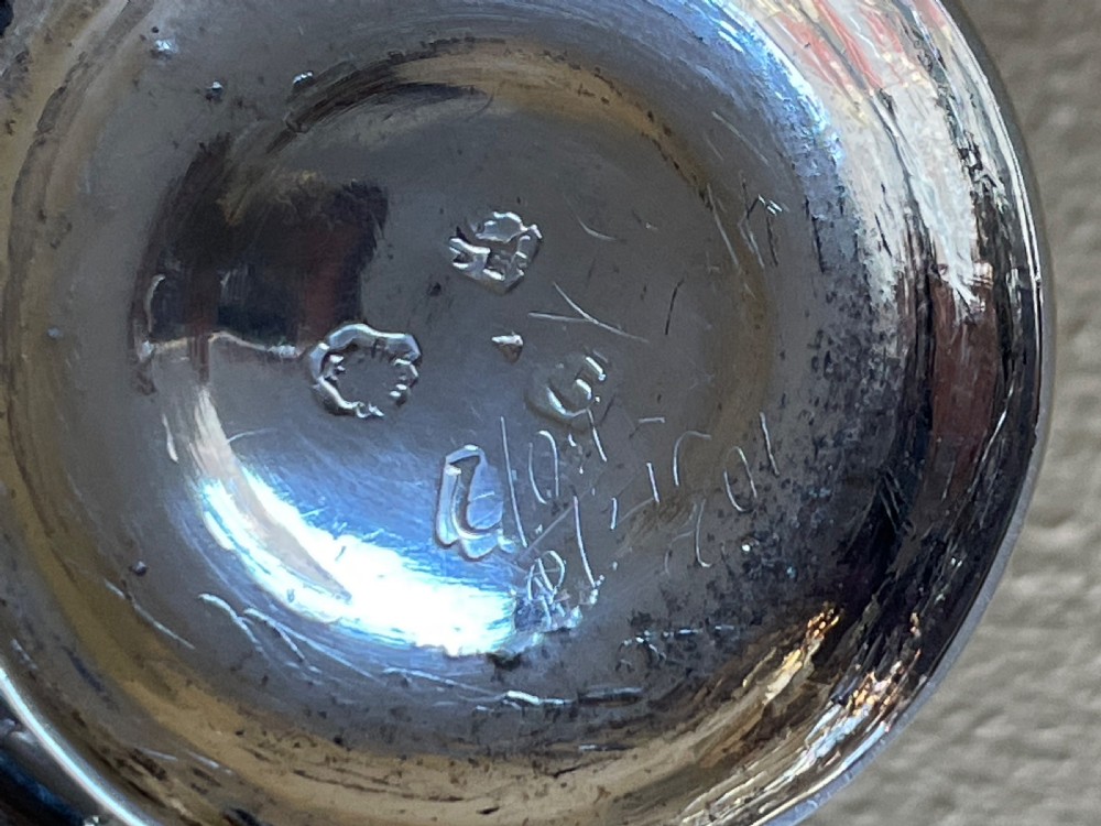 George II Silver Porringer, 1755 View V