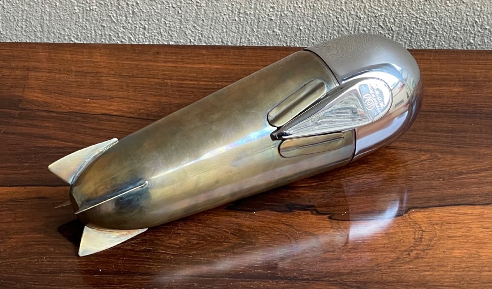 Art Deco Silver Cocktail Shaker Set View VIII