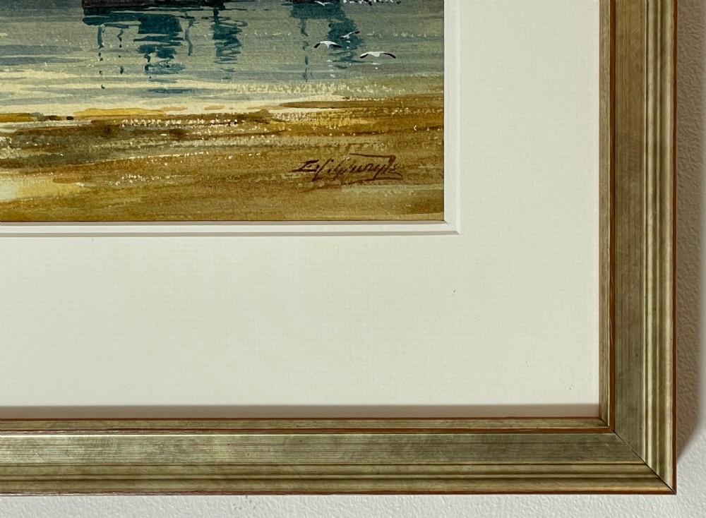 Watercolour, Bradda Head, Isle of Man by Edward Christian Quayle View IV