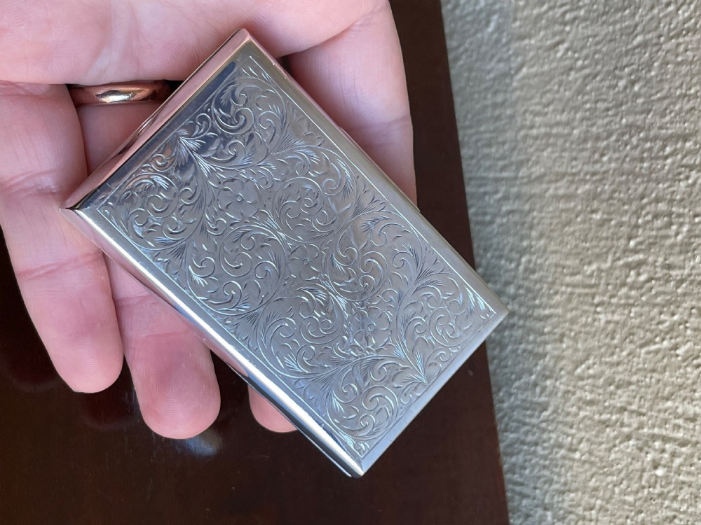 Elizabeth II solid silver snuff box View VI