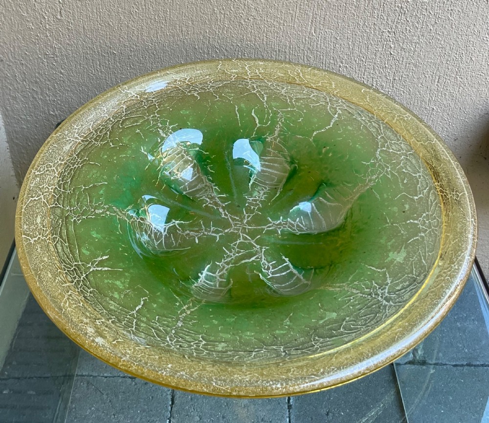 Large WMF IKORA Art Glass Bowl