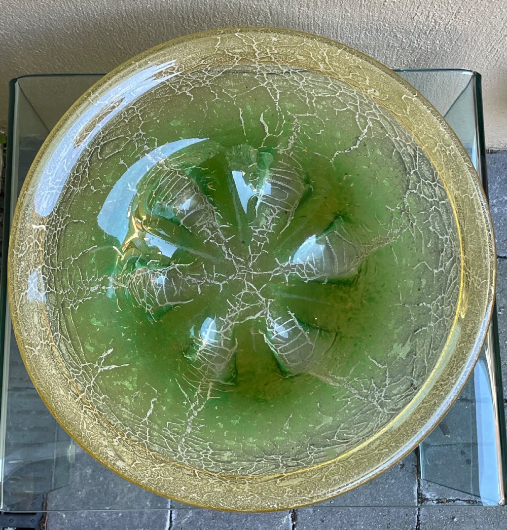 Large WMF IKORA Art Glass Bowl View II