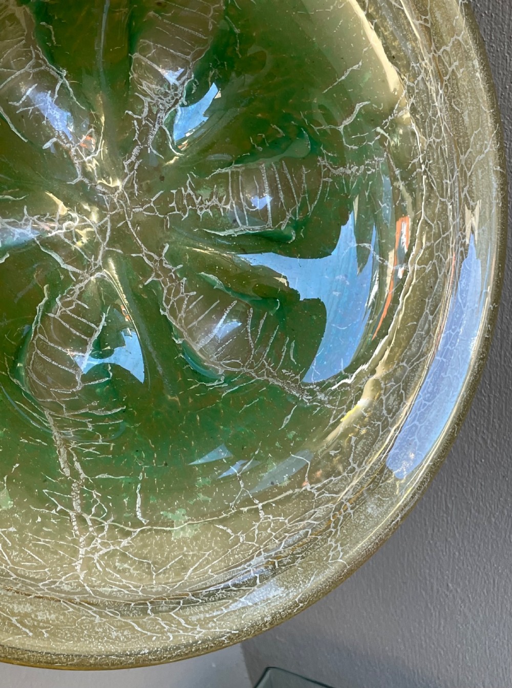 Large WMF IKORA Art Glass Bowl View IV