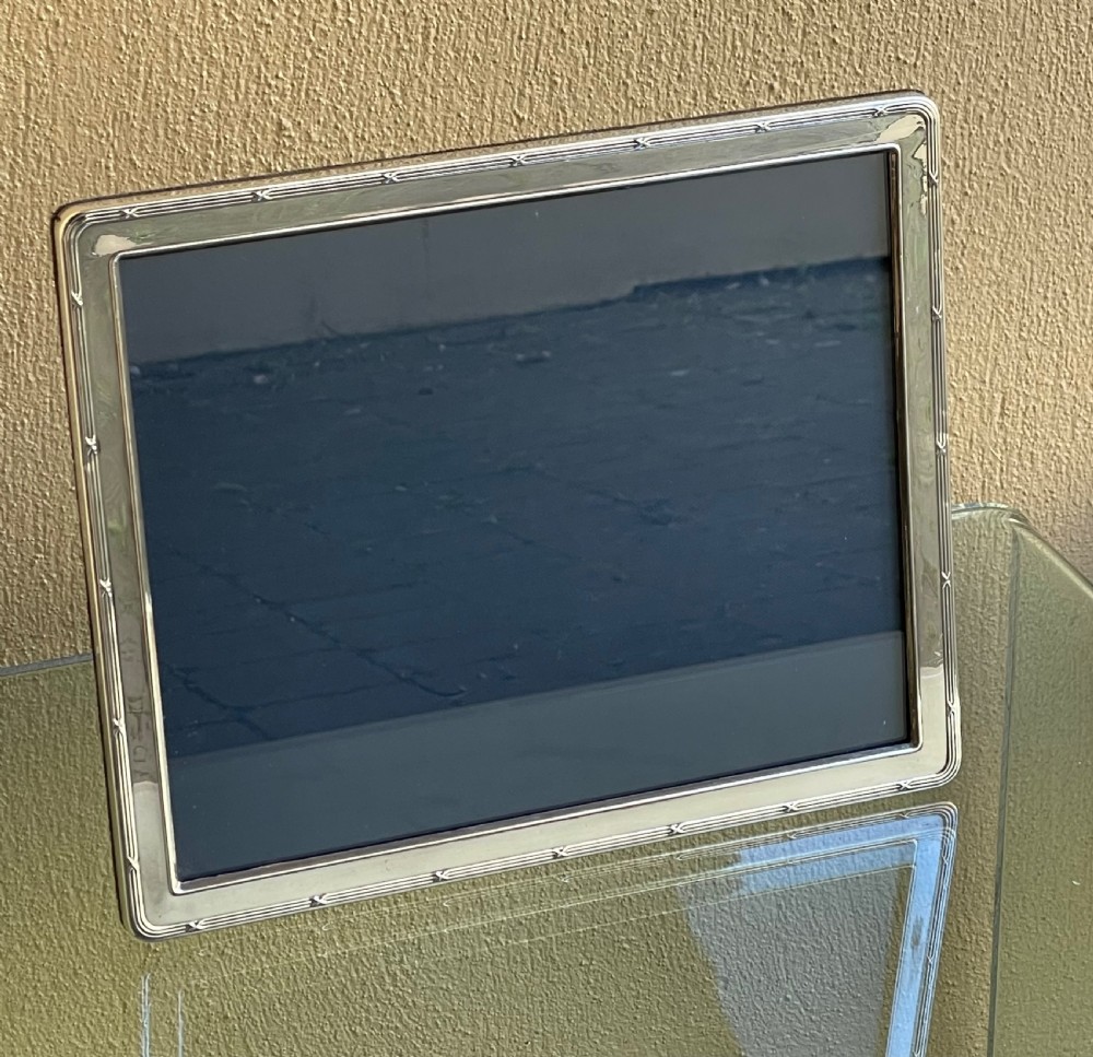 Large Silver Photograph Frame  View V