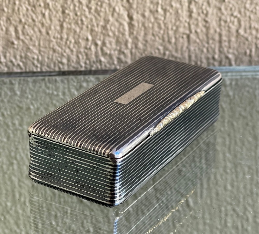 19th Century Niello Snuff Box View II