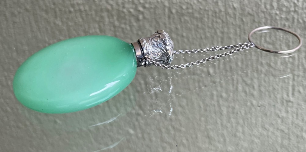 Unusual Victorian Cooper Patent Scent Bottle