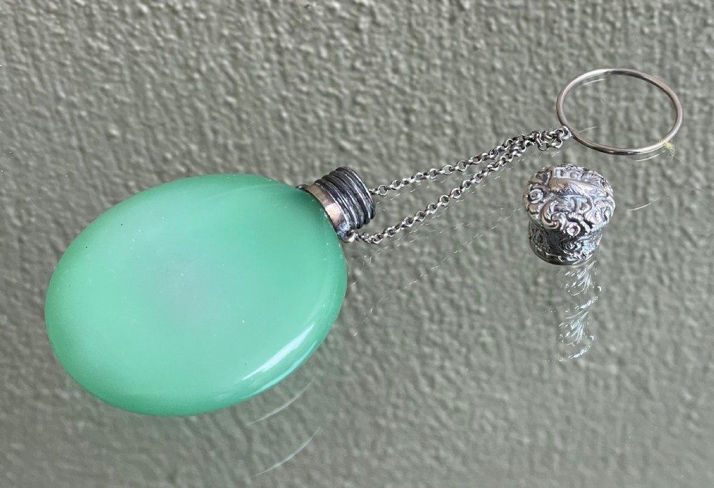 Unusual Victorian Cooper Patent Scent Bottle View III
