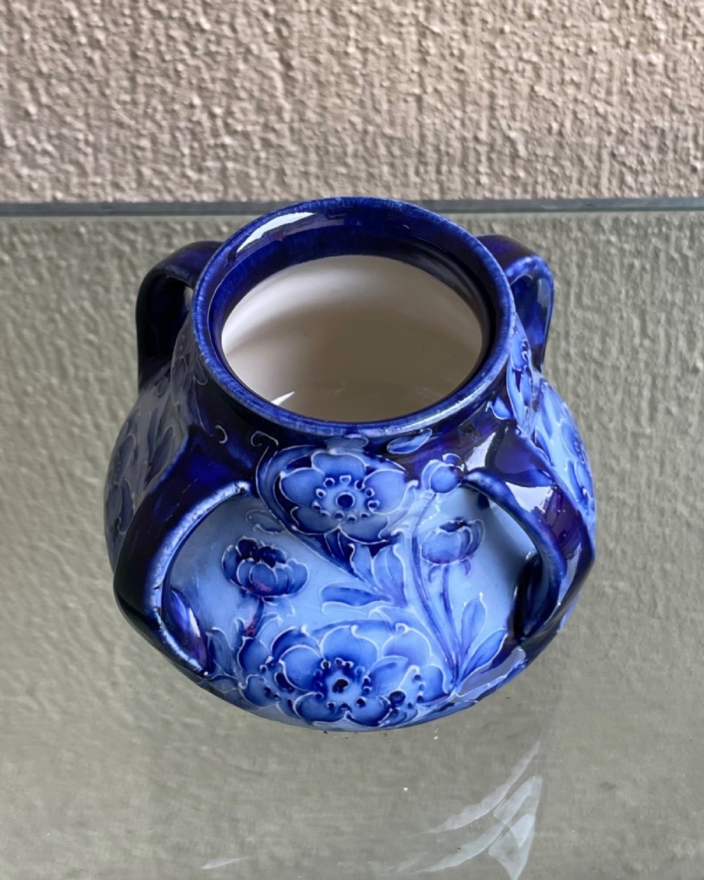 James Macintyre Florian Ware Four Handled Vase Tyg View VI