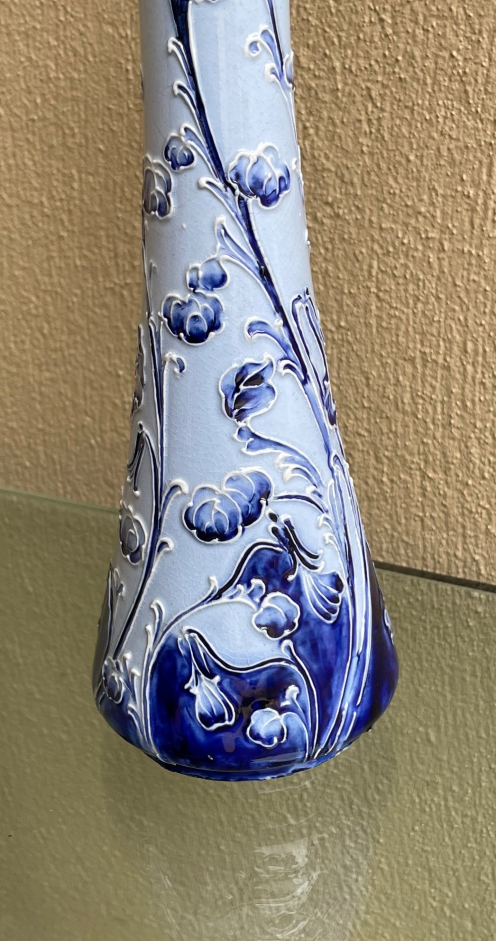 Large William Moorcroft Florian Ware Vase View II