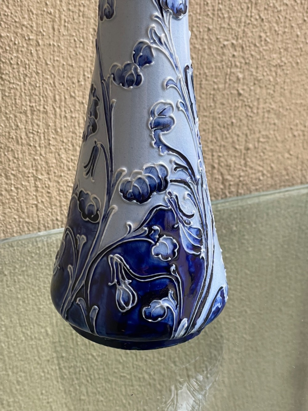Large William Moorcroft Florian Ware Vase View V