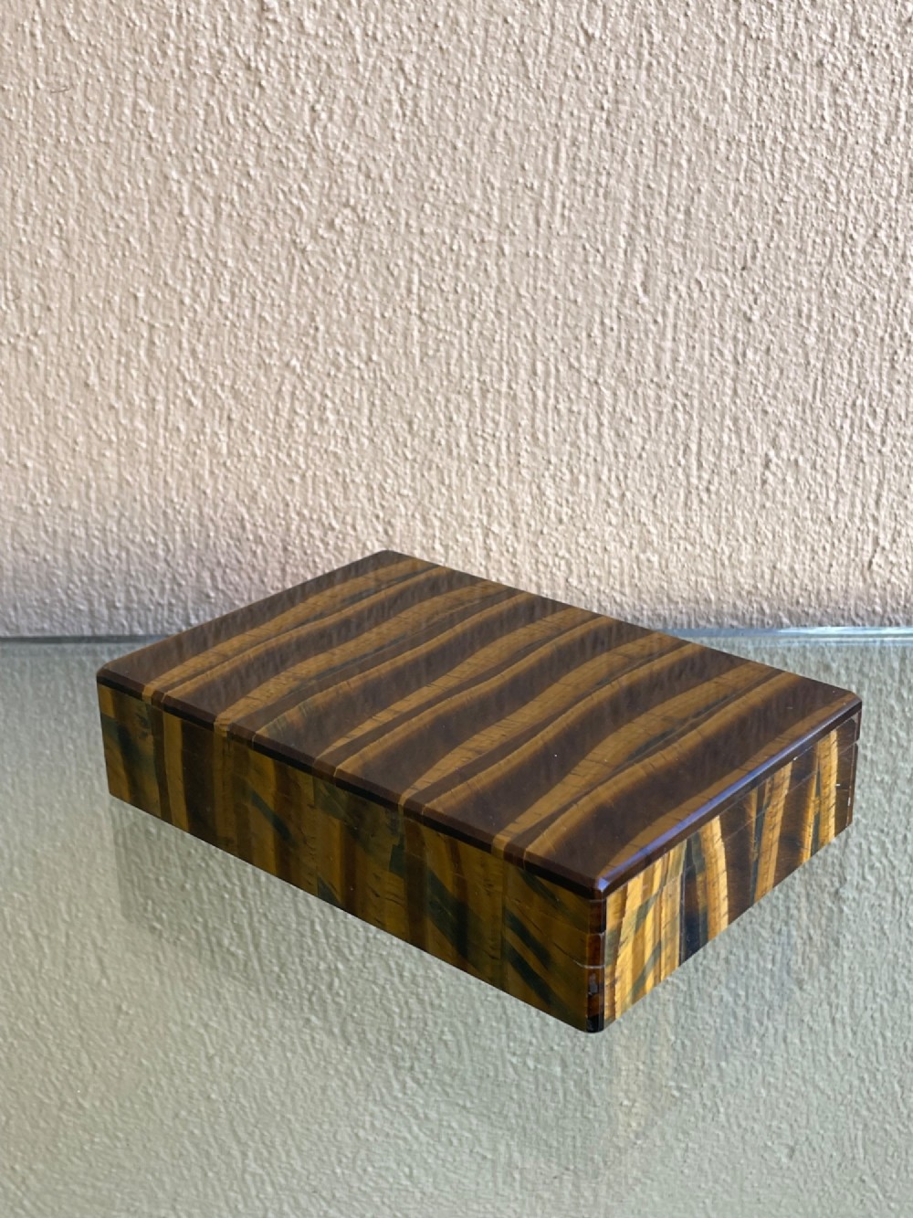 Rare Tigers Eye Cigarette Box View III