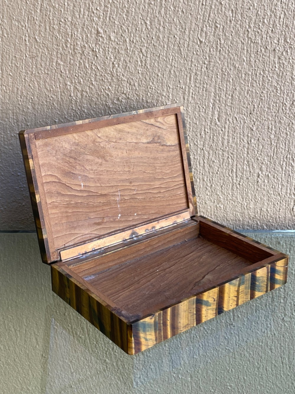Rare Tigers Eye Cigarette Box View VI