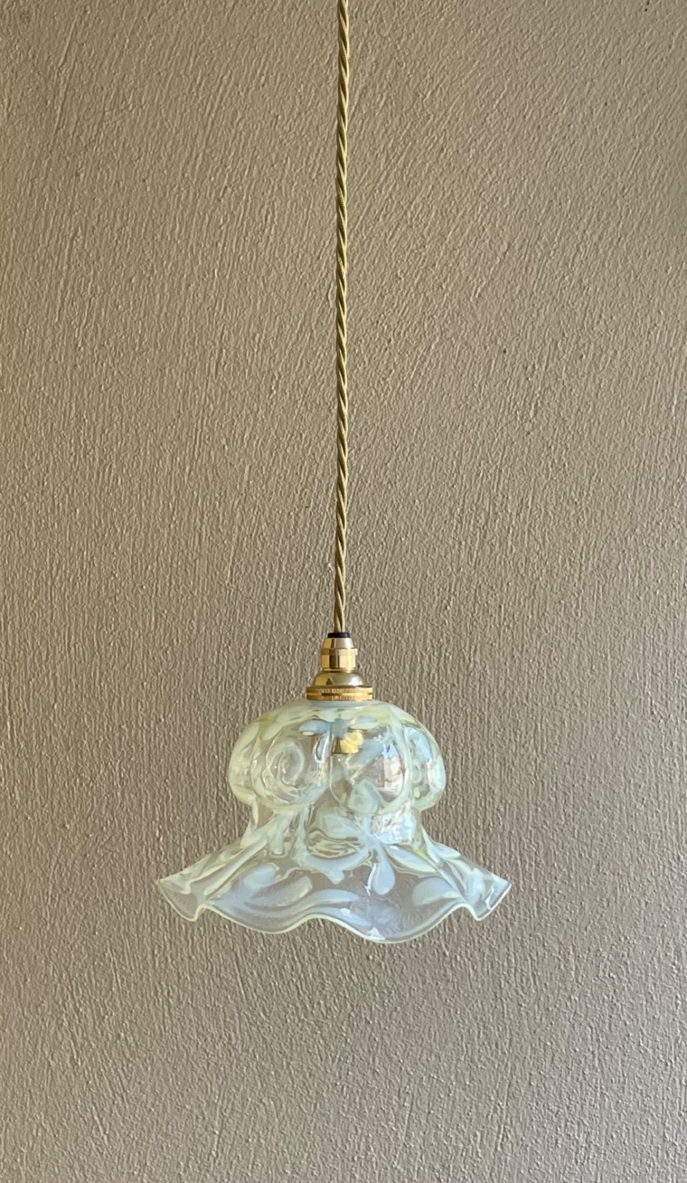 John Walsh Vaseline pendant light