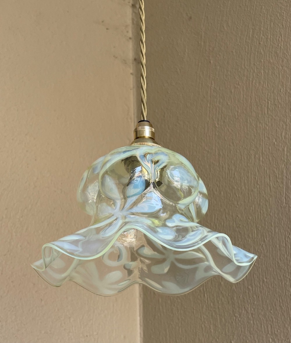 John Walsh Vaseline pendant light View II