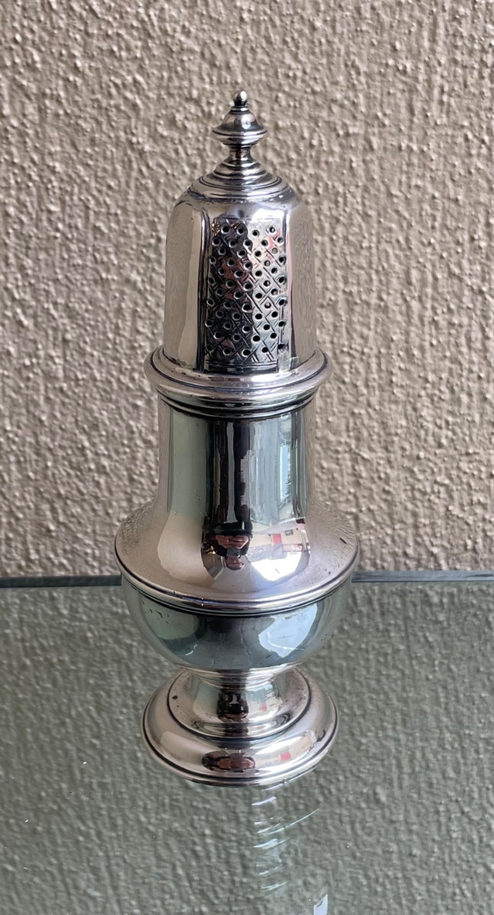 George II silver caster, 1741