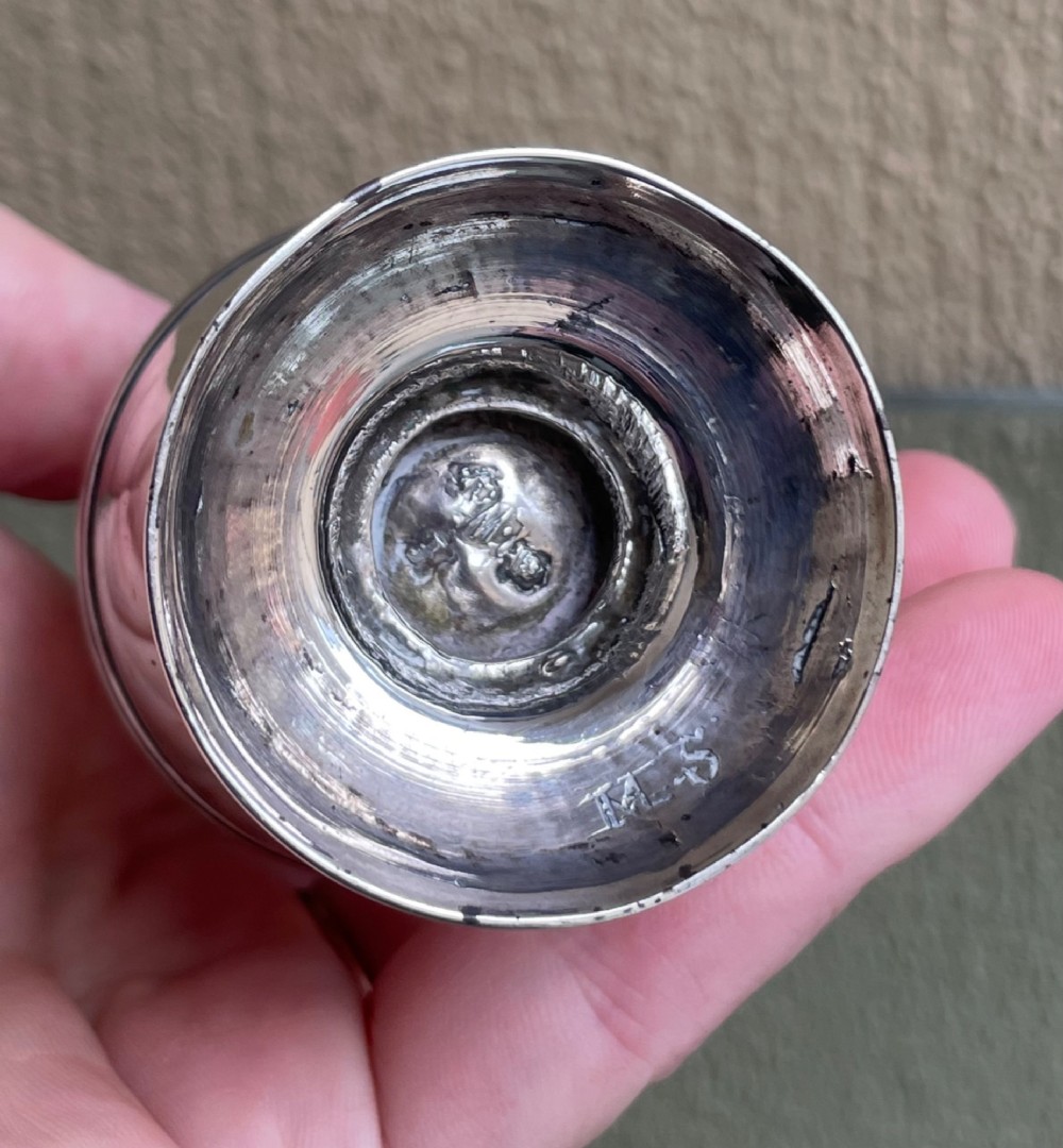 George II silver caster, 1741 View IV